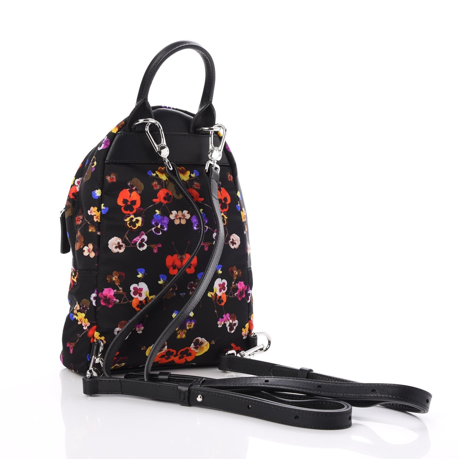 Givenchy Tech Twill Nylon Pansy Print Nano Backpack Multicolor 3 of 7