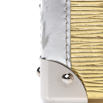 Louis Vuitton Metallic Epi Petite Malle Gold 8 of 14