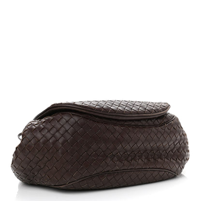 Bottega Veneta Nappa Intrecciato Messenger Bag Ebano 4 of 10