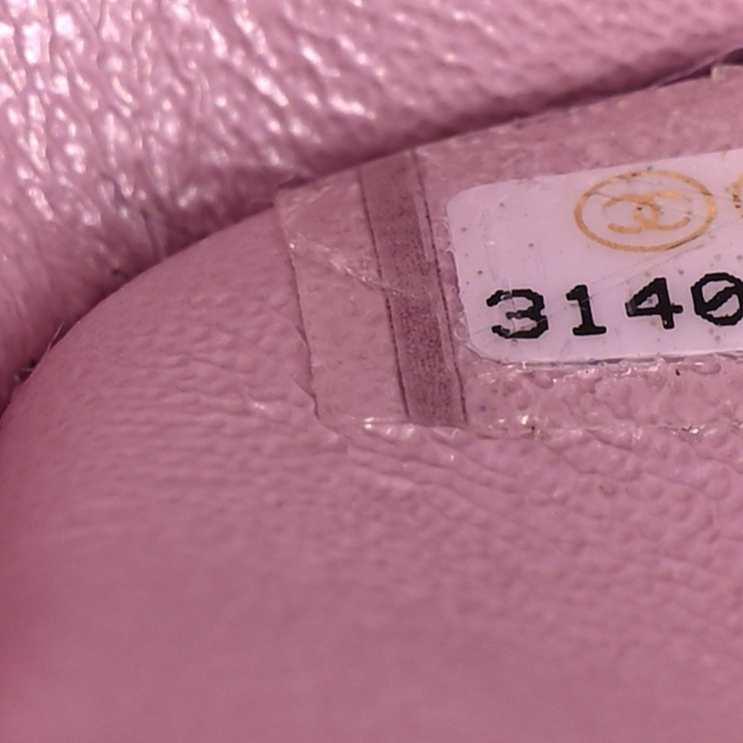 Chanel Iridescent Calfskin Quilted Medium Double Flap Light Pink 6 of 8