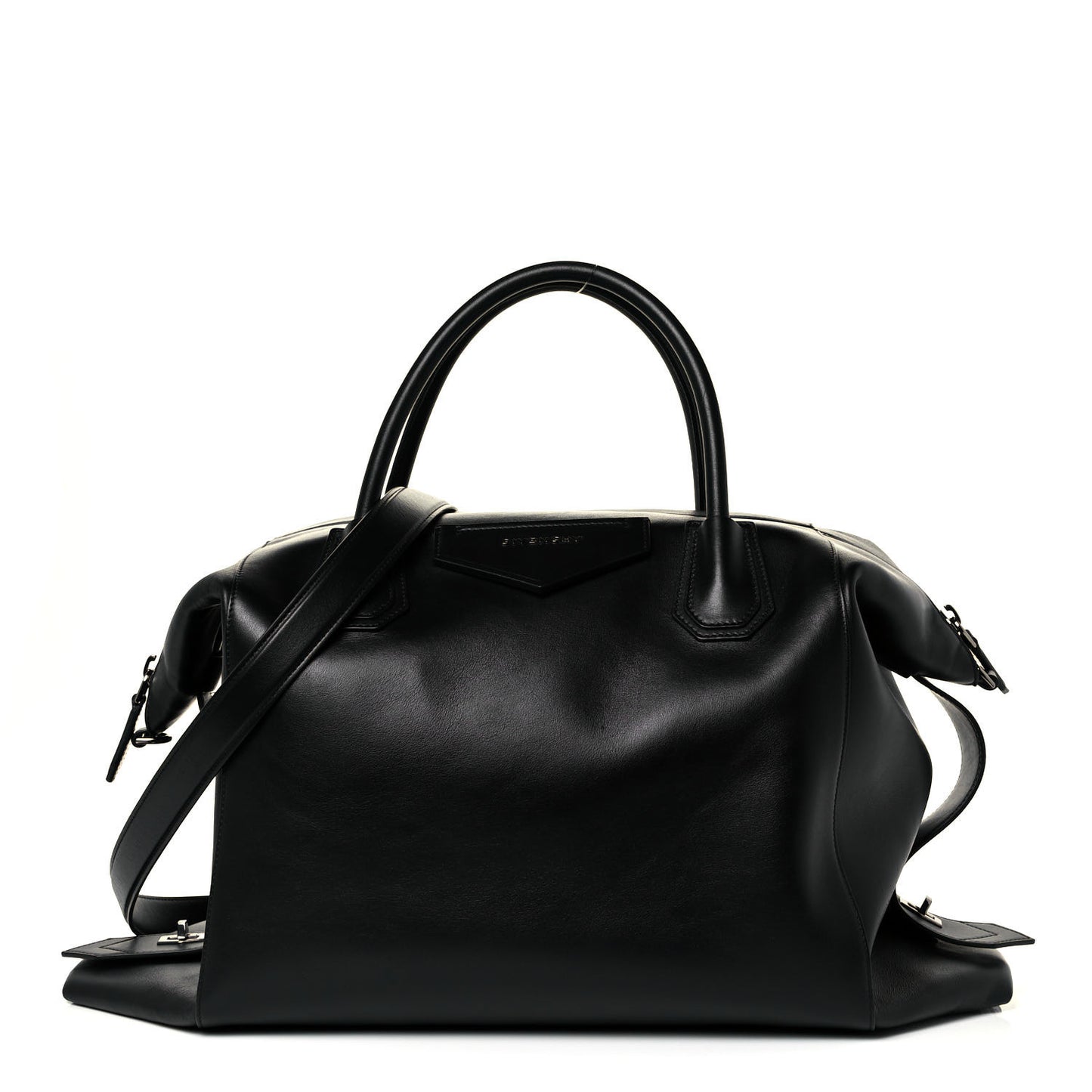 Smooth Calfskin Medium Soft Antigona Black