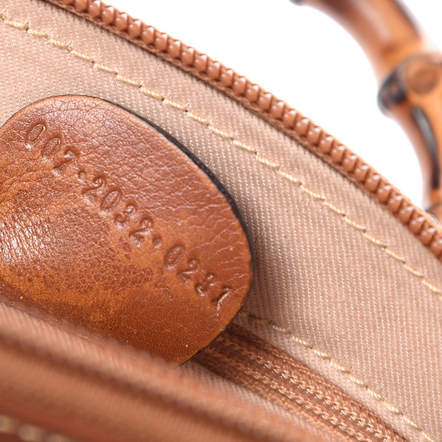 Gucci Calfskin Mini Bamboo Handle Bag Brown 8 of 11