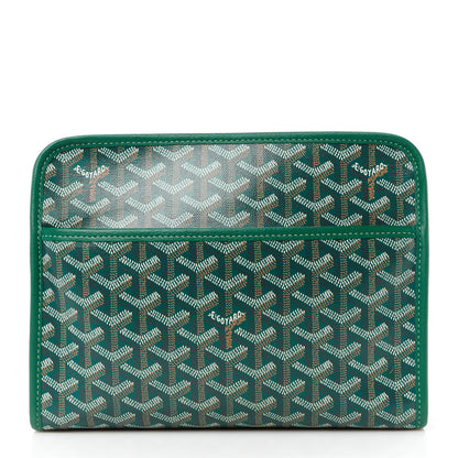 Goyard Goyardine Jouvence Toiletry Pouch MM Green 1 of 13
