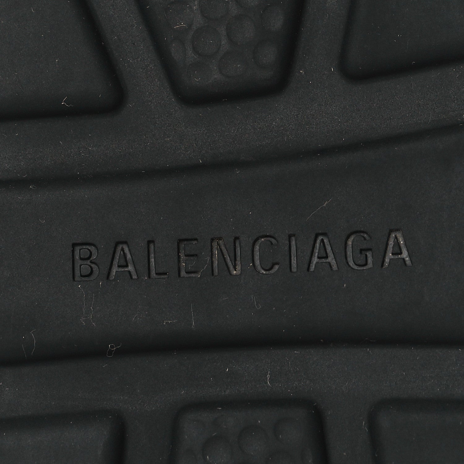 Balenciaga Knit Metal Womens Speed Sneakers 39 Black Gold 7 of 9