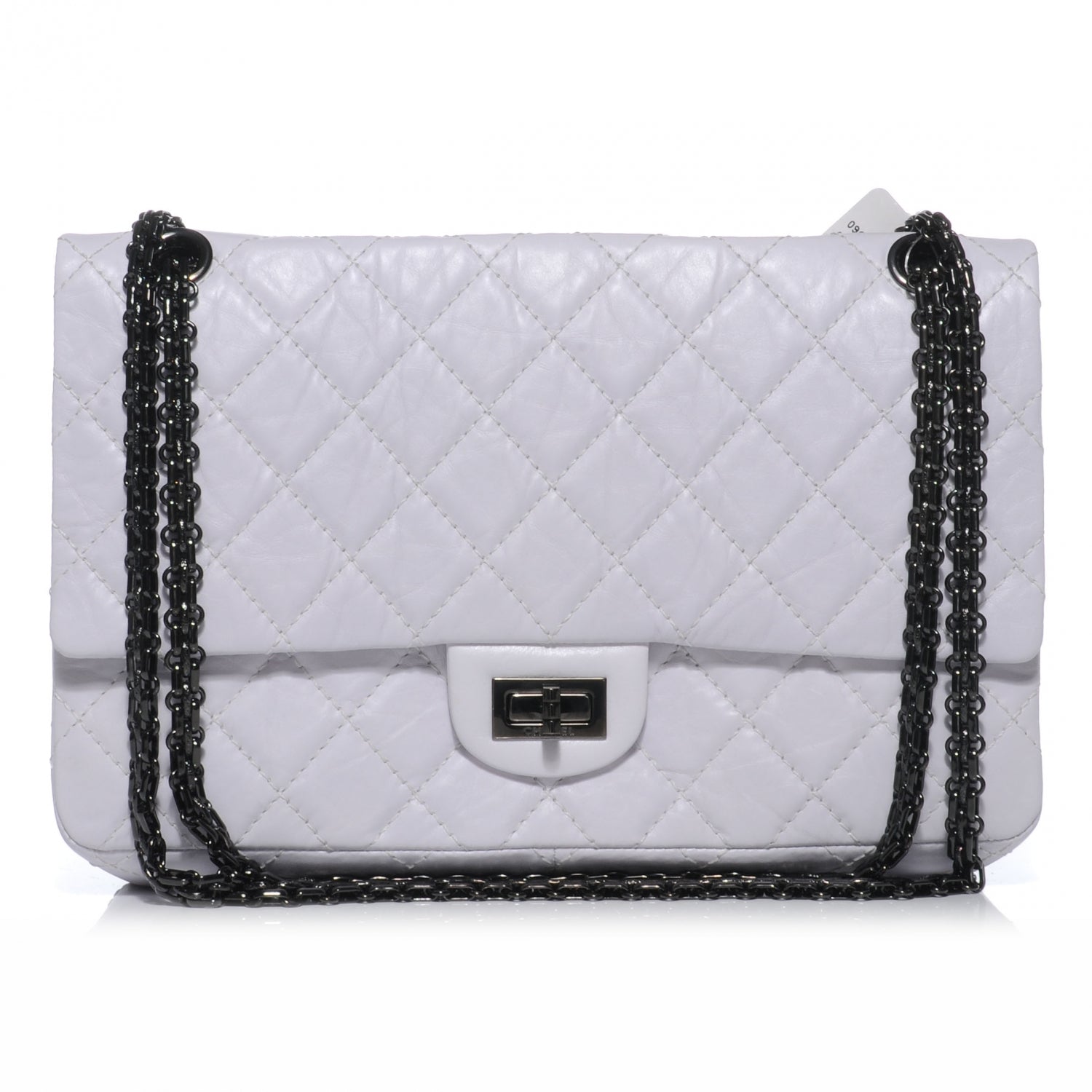 Chanel Aged Calfskin 2.55 Reissue 226 Flap White 1 of 9