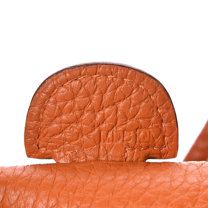 Hermes Taurillon Clemence Evelyne III PM Orange 8 of 13