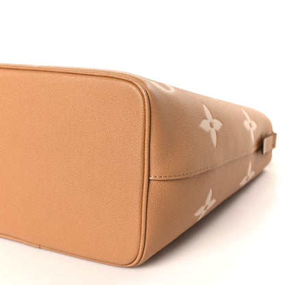 Louis Vuitton Empreinte Monogram Giant Neonoe MM Arizona Beige 9 of 10