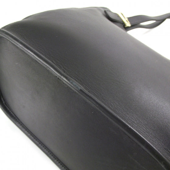 FASHIONPHILE CoachLeatherShoulderBagBlack 5 of 8