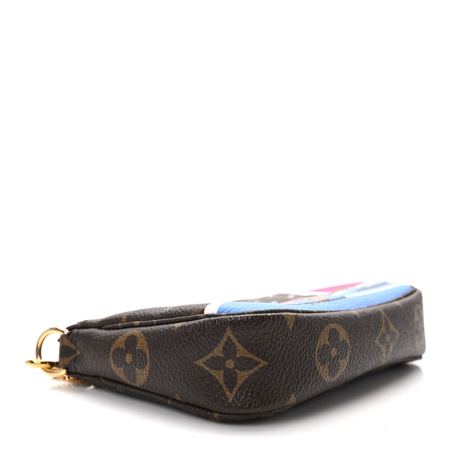 Louis Vuitton Monogram 2018 Christmas Animation Mini Bears Pochette Accessories 4 of 9