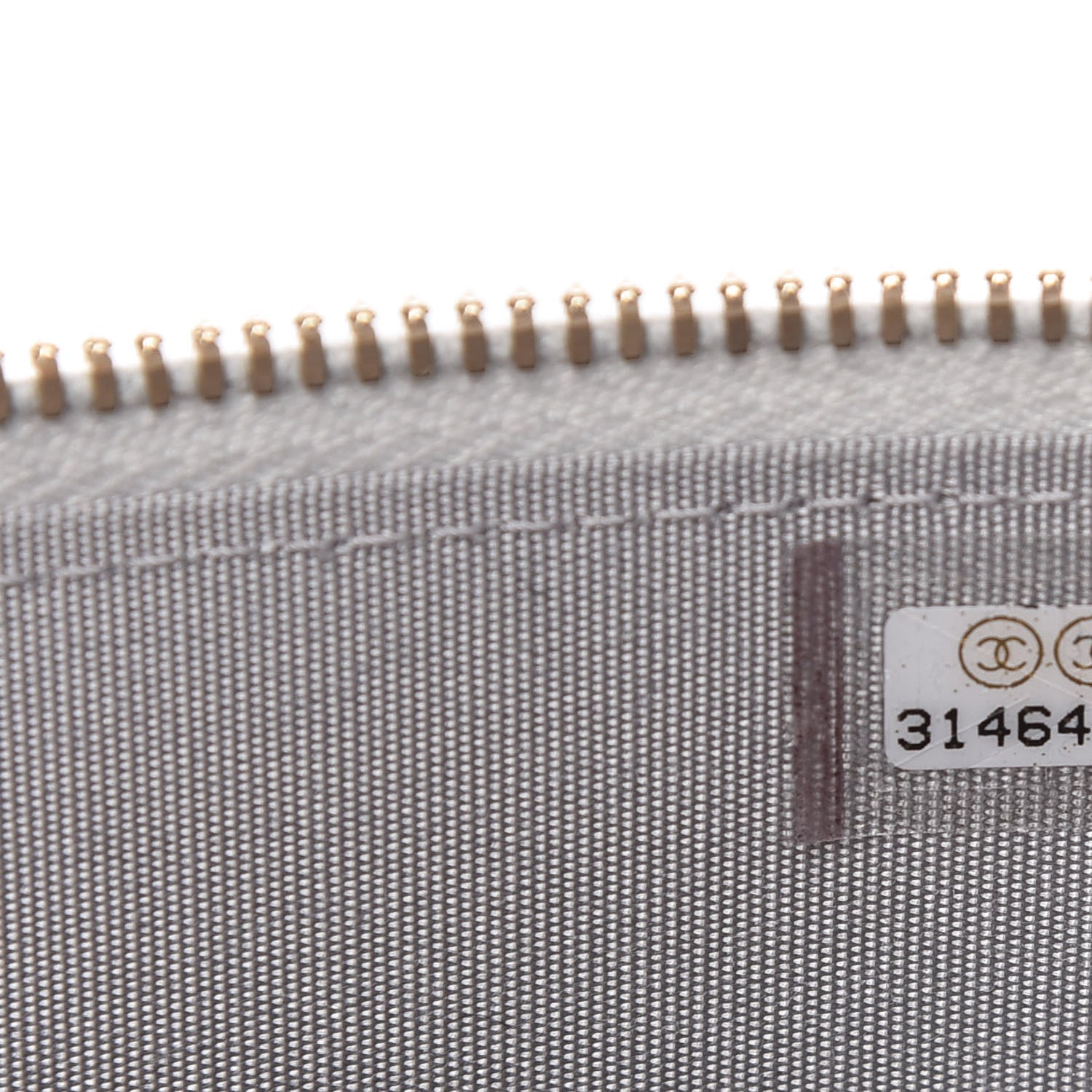 Chanel Lambskin Quilted Top Handle Mini Vanity Case With Chain Grey 10 of 10