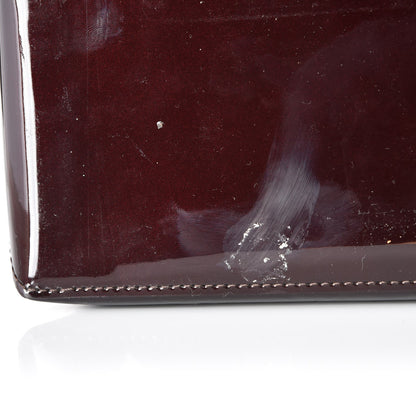 Louis Vuitton Vernis Wilshire MM Amarante 8 of 8