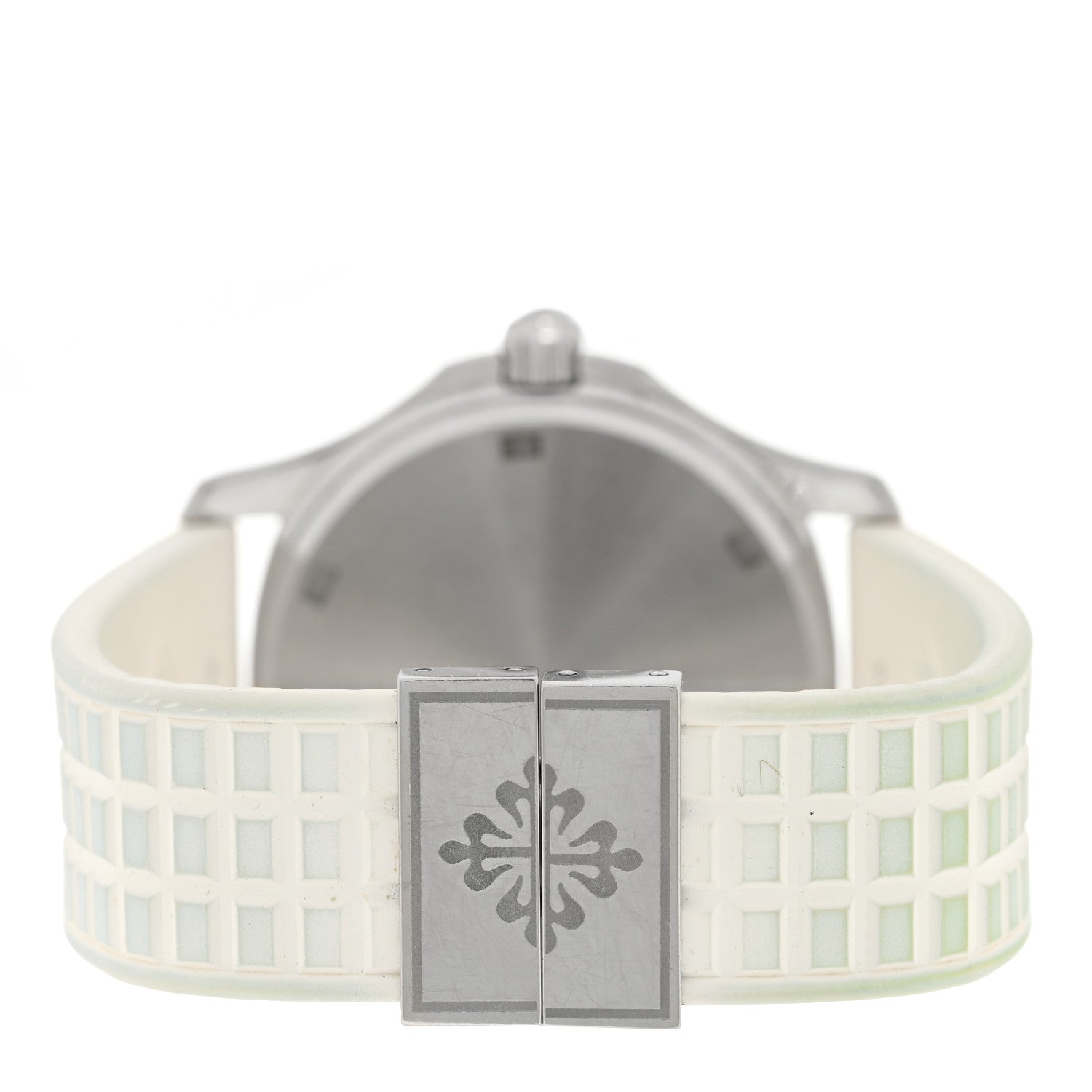 Patek Philippe Stainless Steel Rubber Diamond Bezel 36mm Aquanaut Automatic Watch White 5067A-011 3 of 5