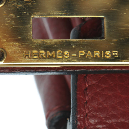 Hermes Taurillon Clemence JPG Birkin 42 Rouge H 12 of 33