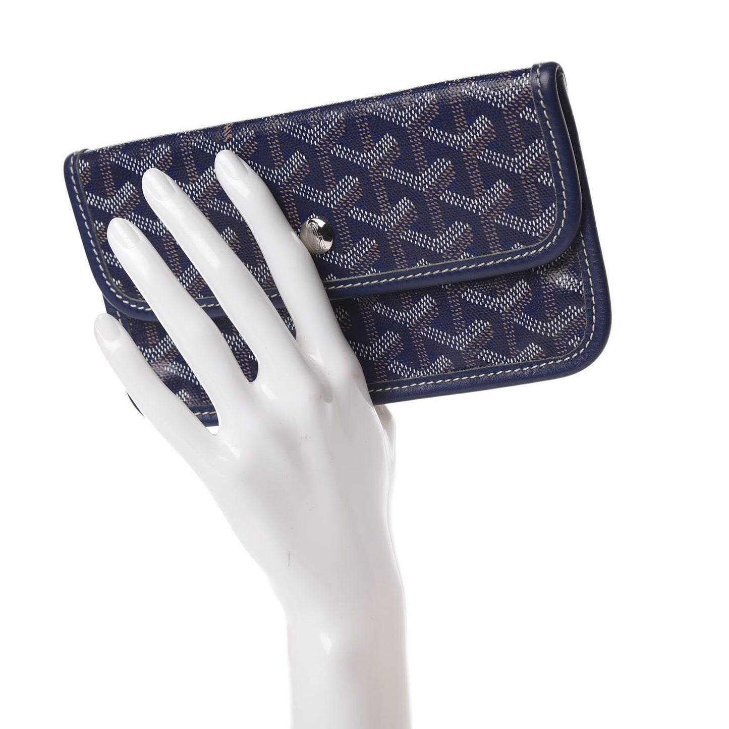 Goyardine Pouch Navy