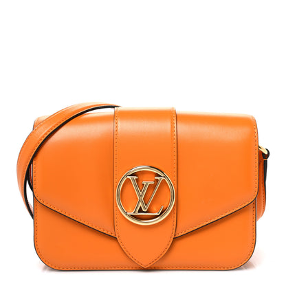Louis Vuitton Smooth Calfskin LV Pont 9 Summer Gold 1 of 10