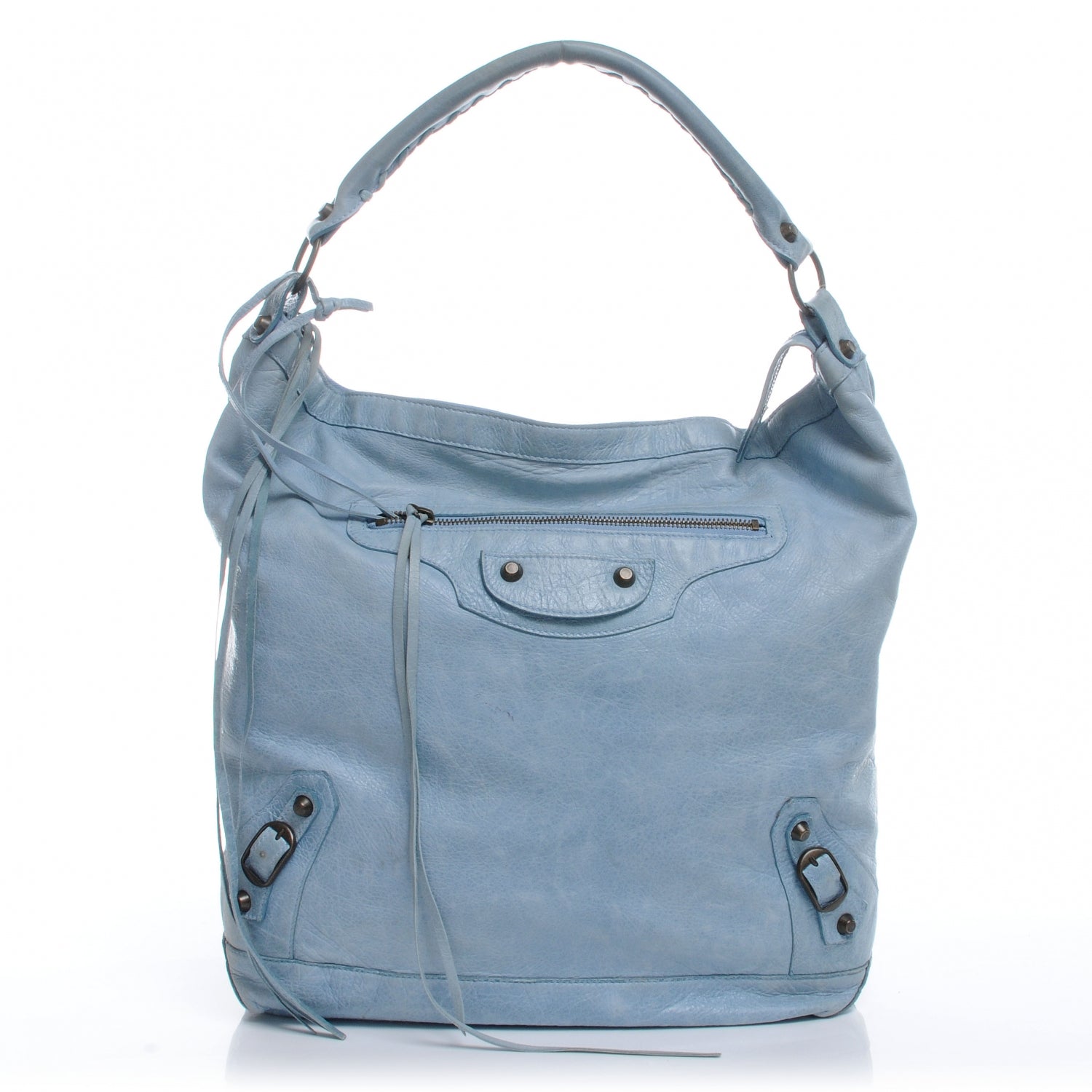 Balenciaga Chevre Day Hobo Sky Blue 1 of 8