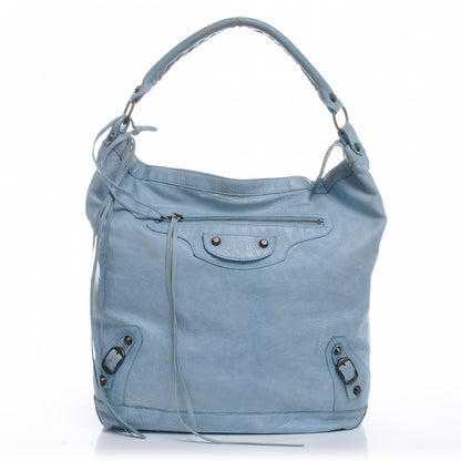 Balenciaga Chevre Day Hobo Sky Blue 1 of 8