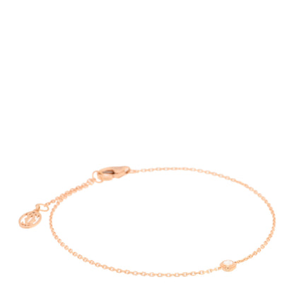 Cartier 18K Pink Gold Diamond XS D'Amour Bracelet 1 of 4