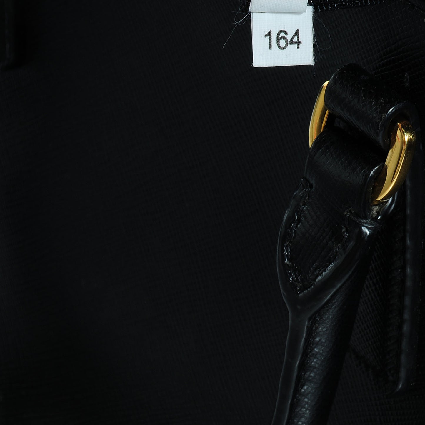 Saffiano Lux Small Double Zip Tote Nero Black