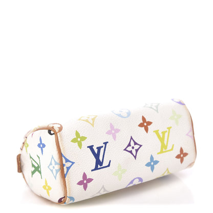 Louis Vuitton Monogram Multicolor Mini Sac HL Speedy White 4 of 13