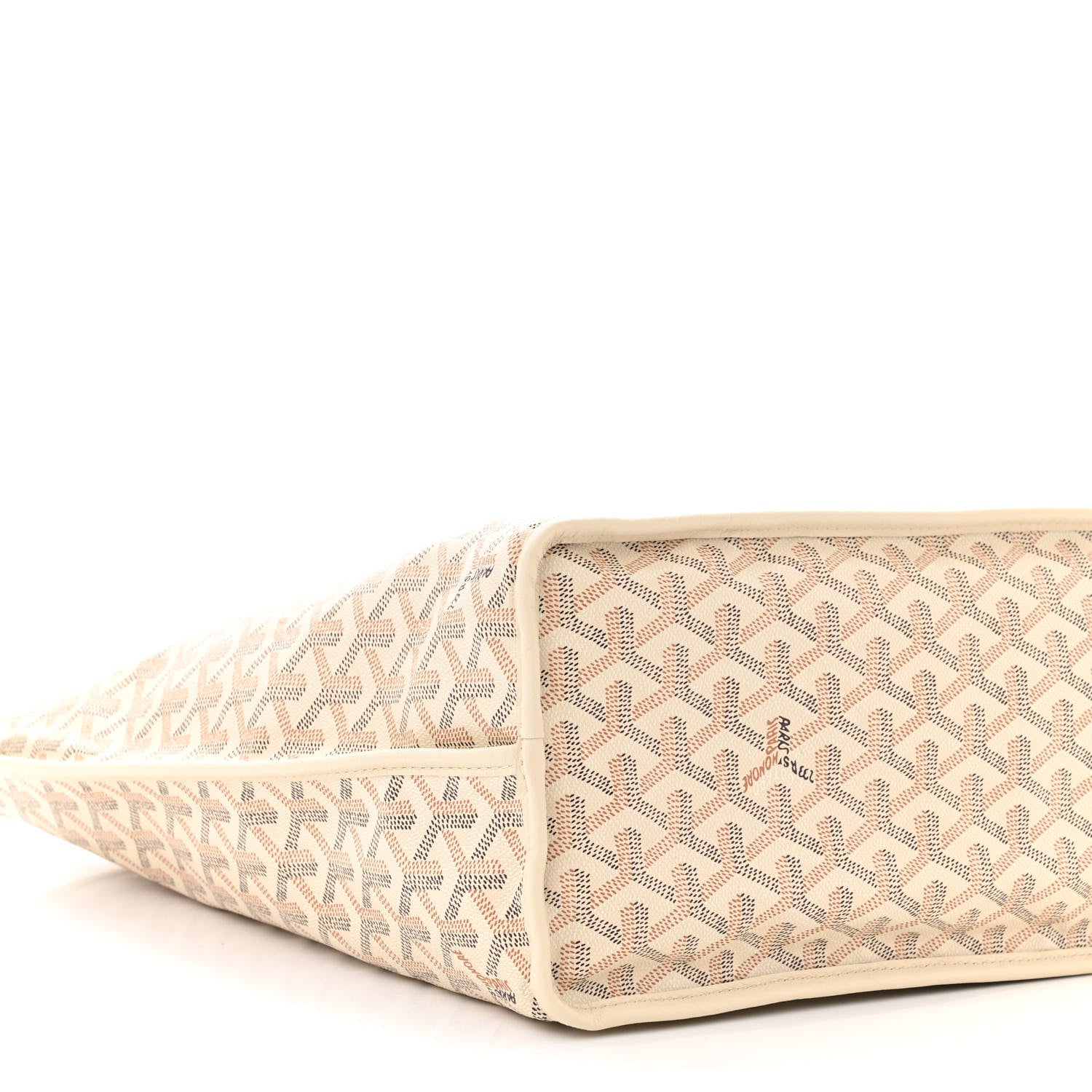 Goyard Goyardine Embroidered Seahorse Reversible Anjou PM Sand 14 of 17