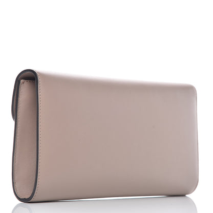 Gucci Calfskin Pearly GG Marmont Clutch Porcelain Rose 3 of 10