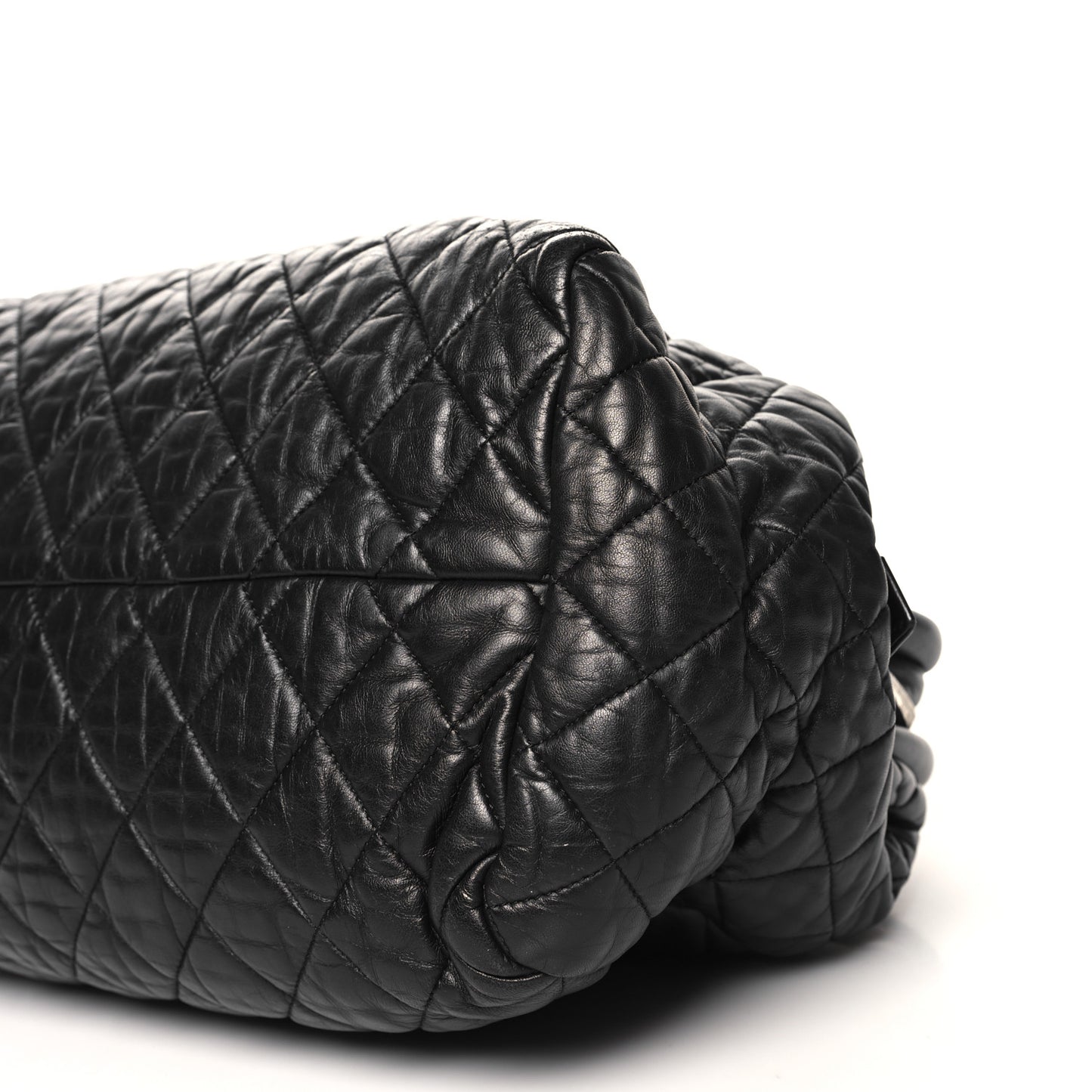 Lambskin COCO Cocoon Bowler Black