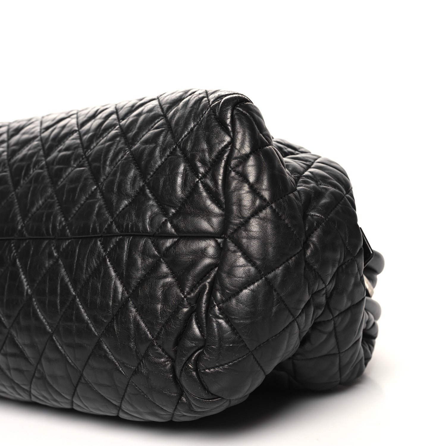 Chanel Lambskin COCO Cocoon Bowler Black 10 of 10
