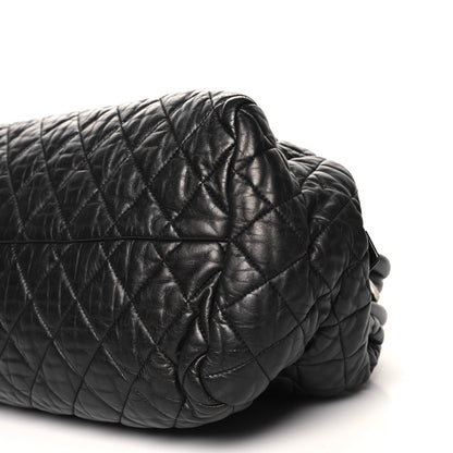 Chanel Lambskin COCO Cocoon Bowler Black 10 of 10