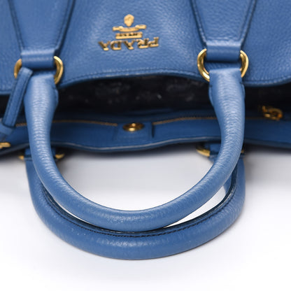 Prada Vitello Daino Tote Cobalto 12 of 21