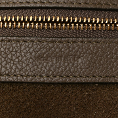 Celine Soft Grained Calfskin Small Belt Cabas Phantom Taupe 7 of 10