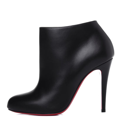 Christian Louboutin Calfskin Belle 100 Ankle Boots 39 Black 1 of 11