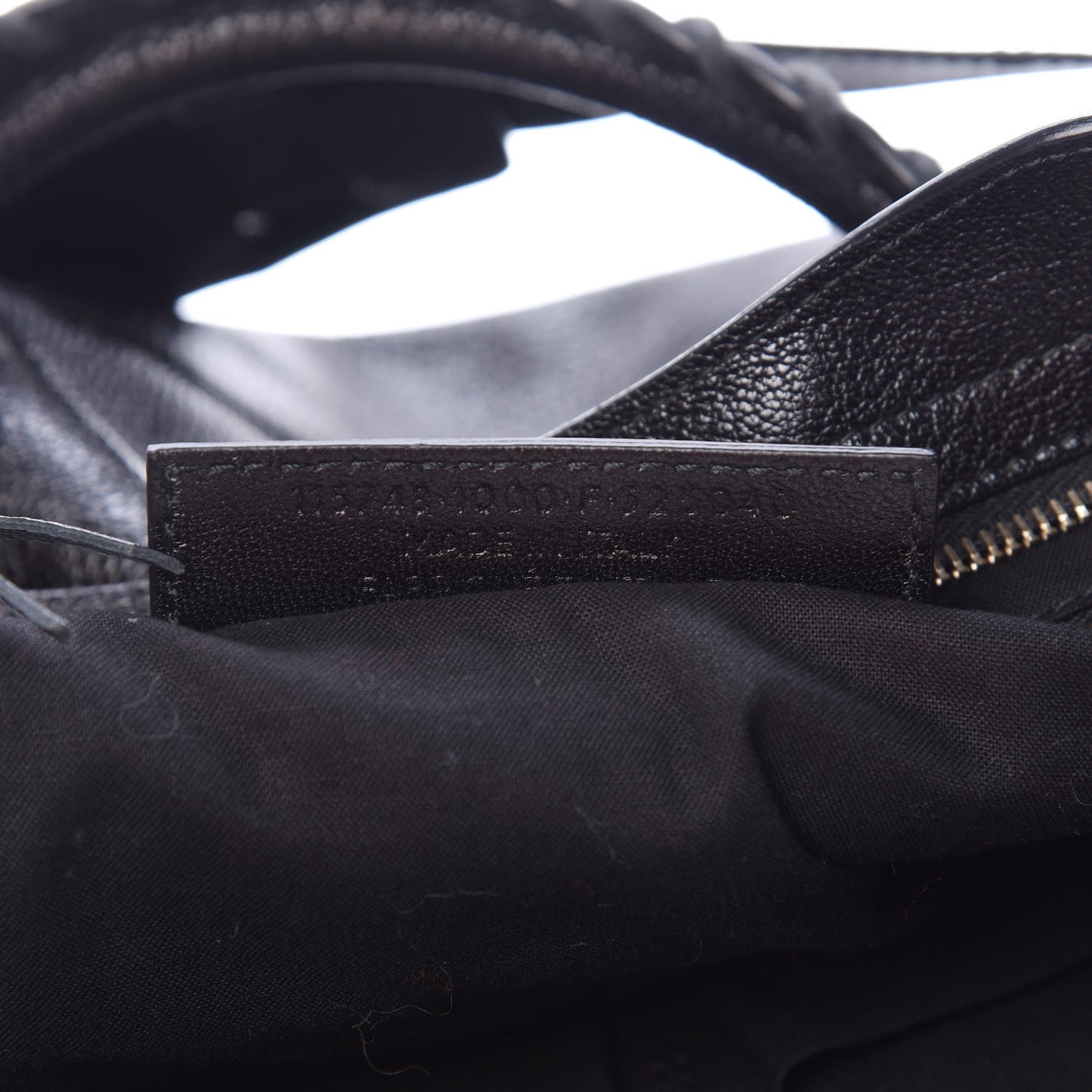 Chevre Gold Metallic Edge Hardware City Black
