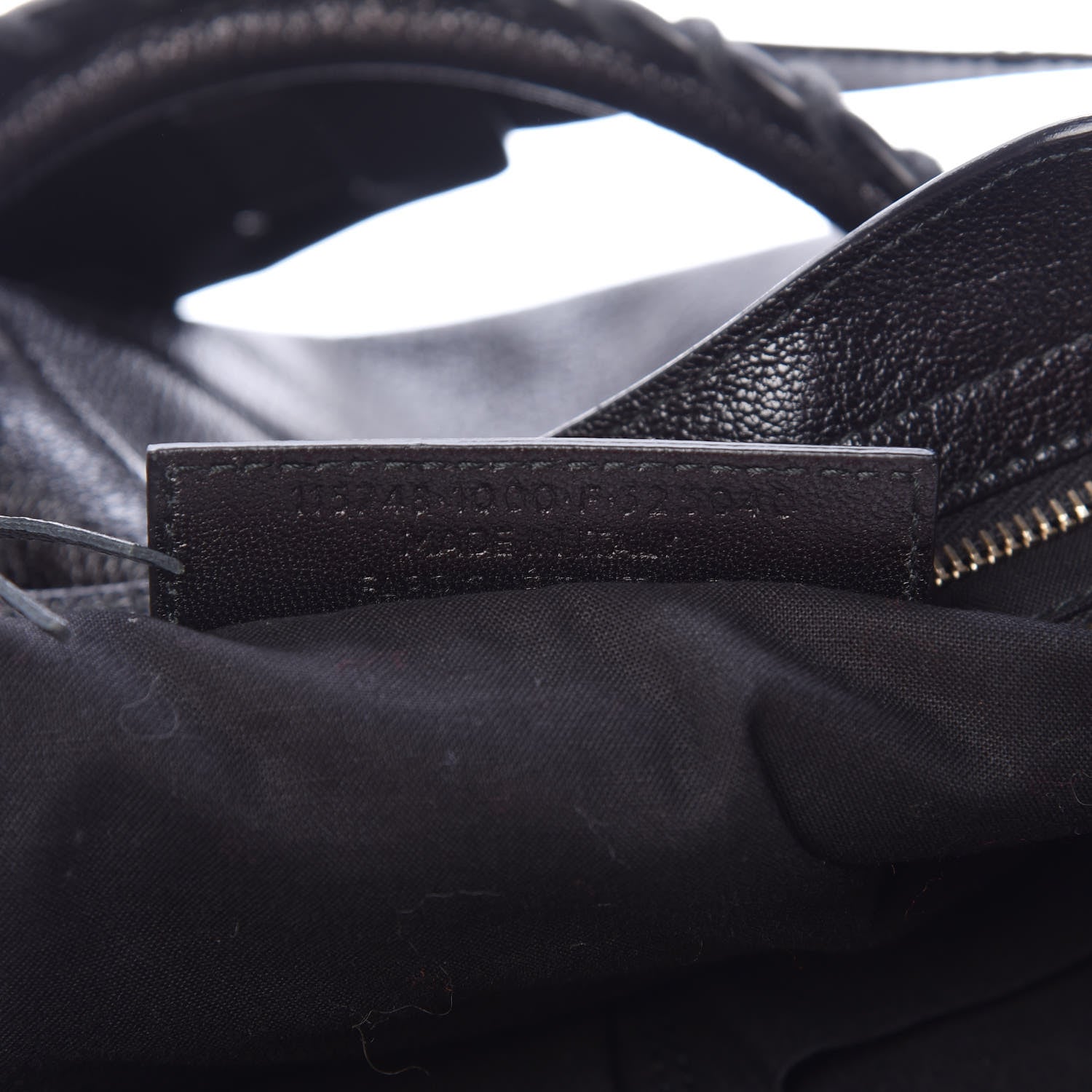 Balenciaga Chevre Gold Metallic Edge Hardware City Black 7 of 9
