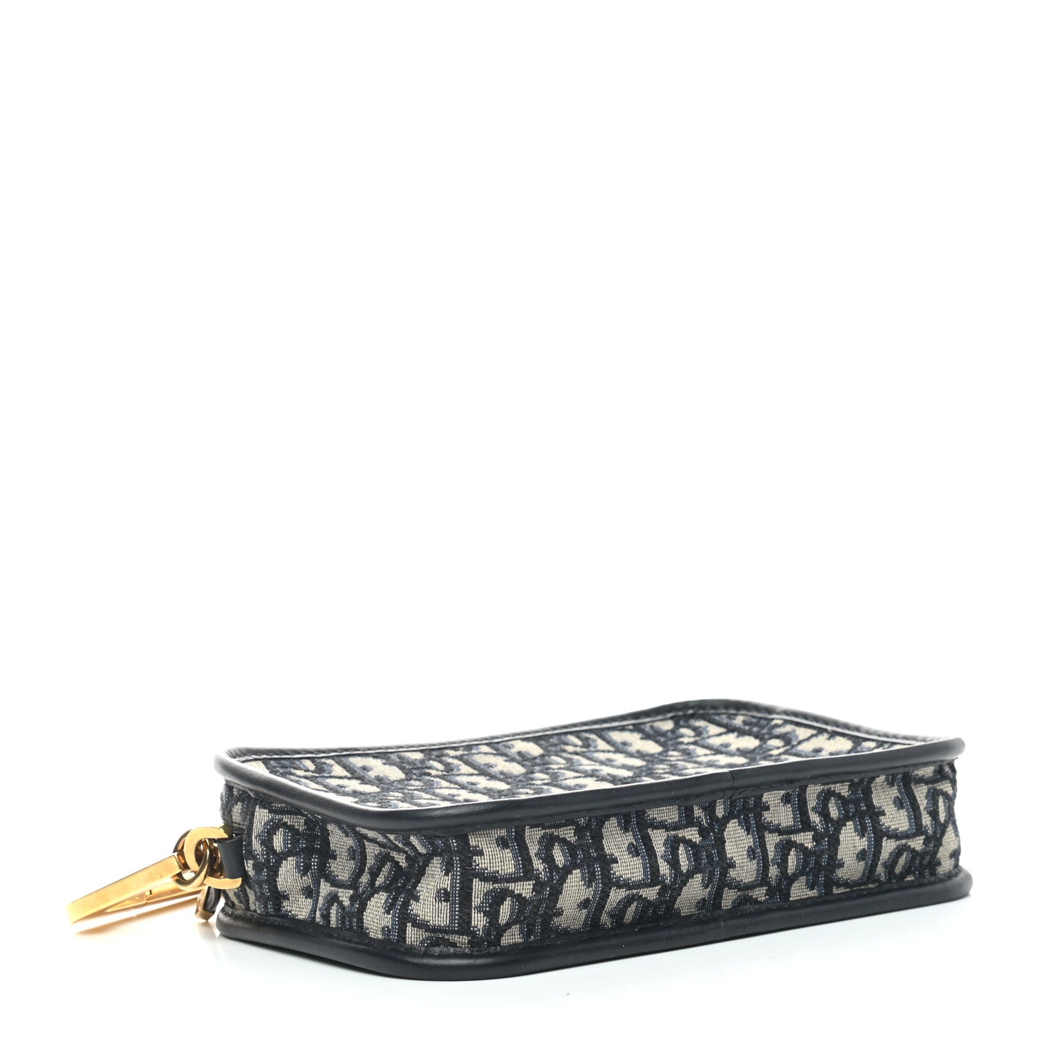 Christian Dior Oblique Diorquake Clutch Blue 4 of 7