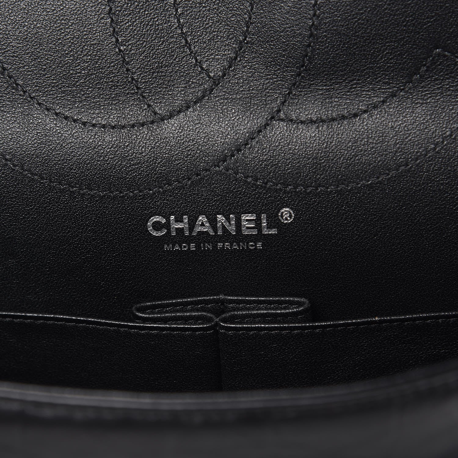 Chanel Aged Calfskin Chevron Quilted 2.55 Reissue 227 Flap So Black 6 of 12