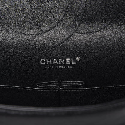 Chanel Aged Calfskin Chevron Quilted 2.55 Reissue 227 Flap So Black 6 of 12