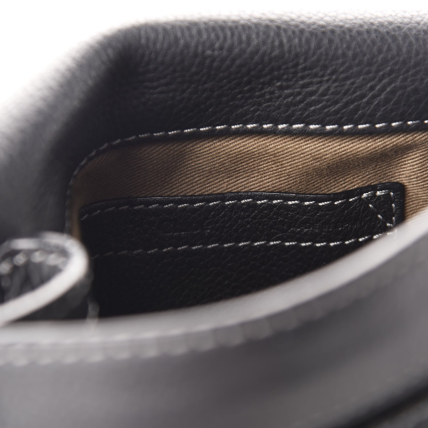 Chloe Calfskin Mini Marcie Round Crossbody Bag Black 8 of 9