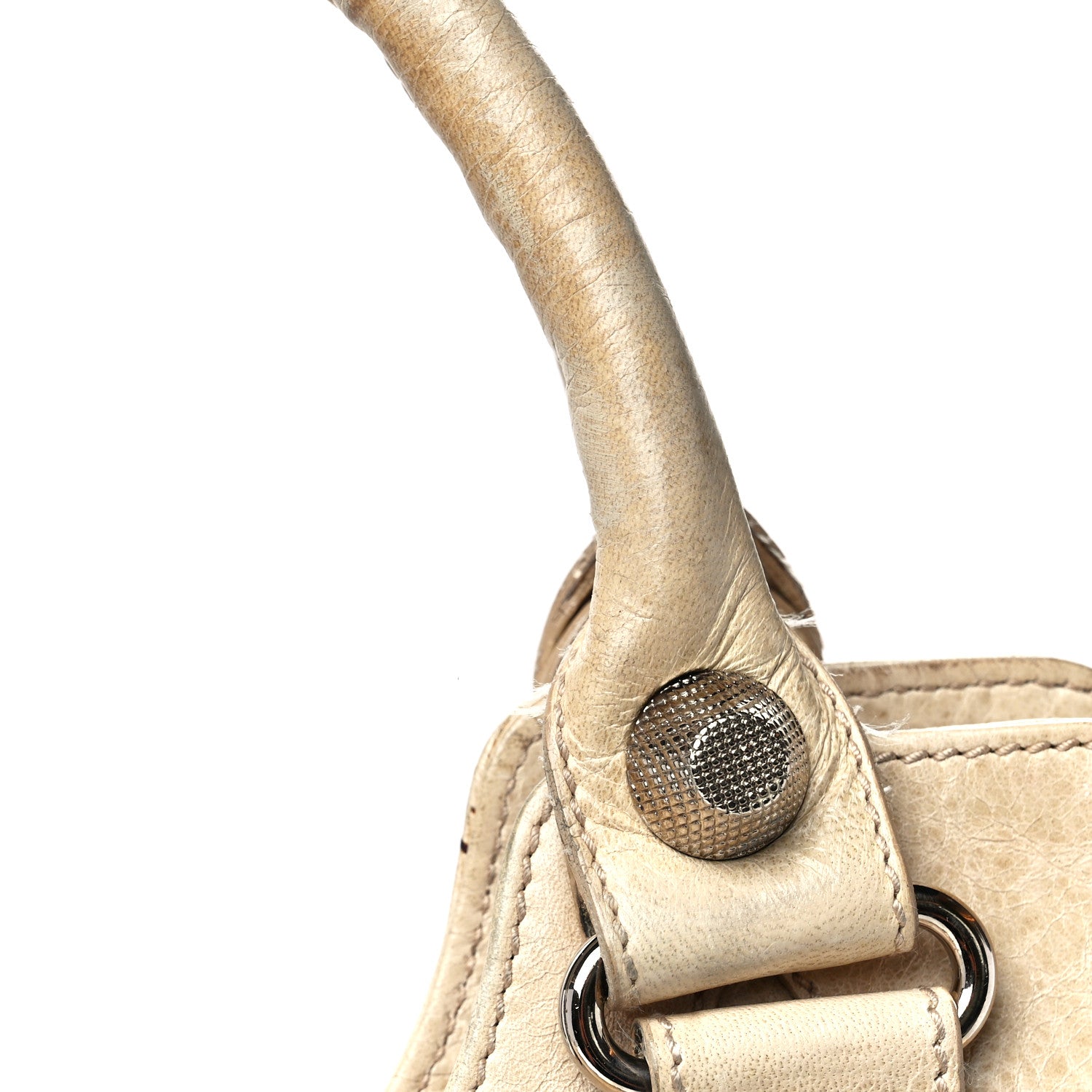 Balenciaga Agneau Giant 21 Silver Hardware Folder Sahara 14 of 14