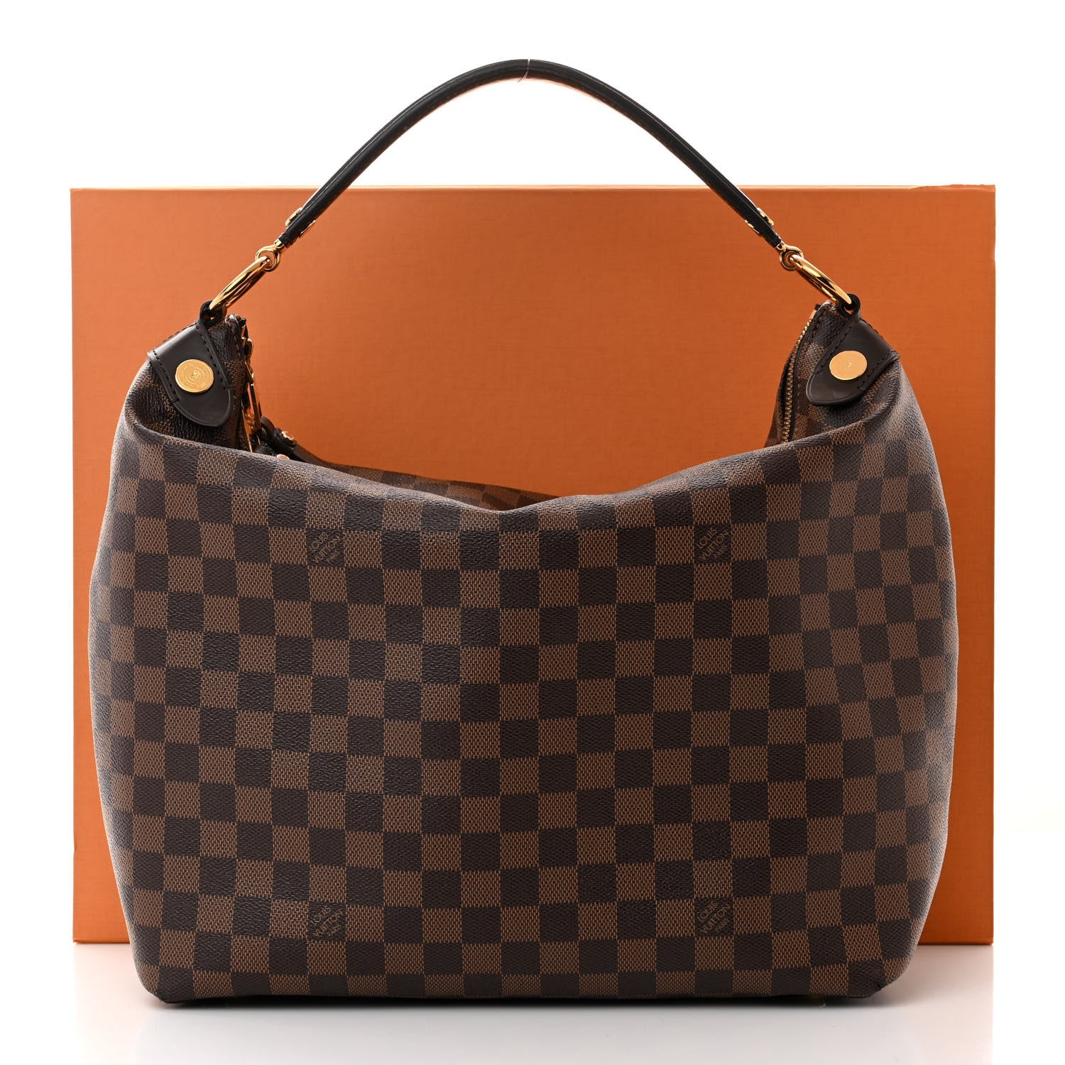 Louis Vuitton Damier Ebene Duomo Hobo 13 of 13
