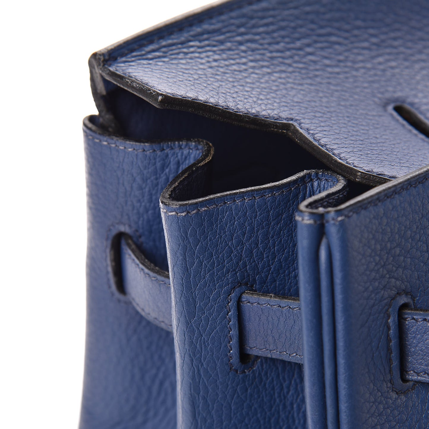 Taurillon Clemence Birkin 35 Bleu Brighton
