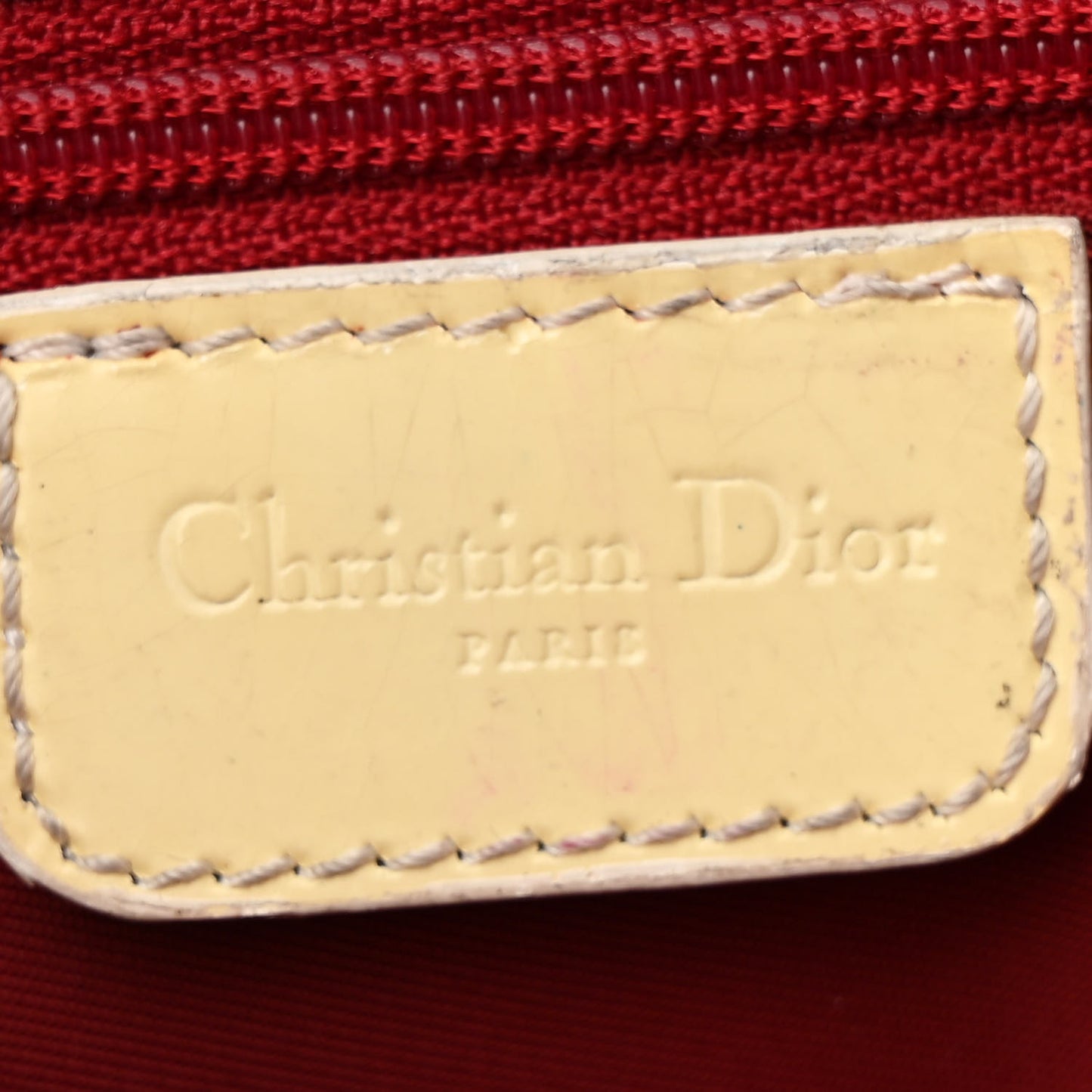 Monogram Girly Messenger Red