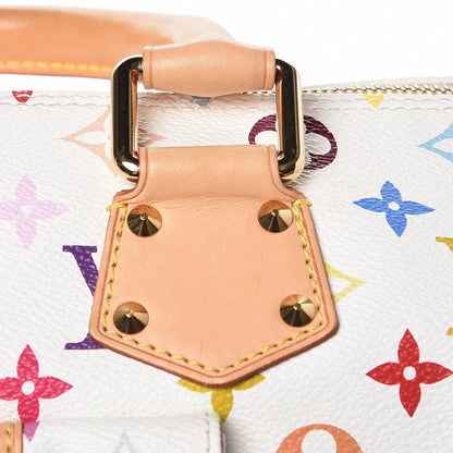 Louis Vuitton Monogram Multicolor Speedy 30 White 10 of 11