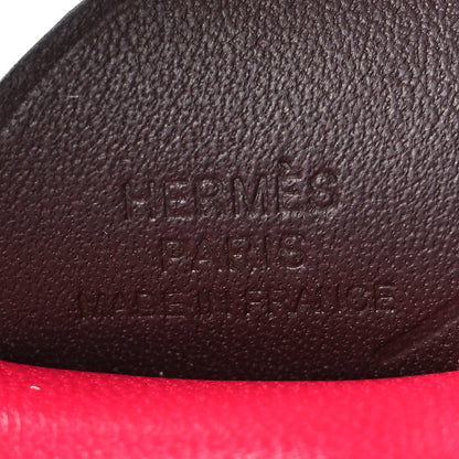 Hermes Milo Lambskin Grigri Rodeo Pegase Horse Bag Charm PM Framboise Rose Sakura Rouge Sellier 3 of 4
