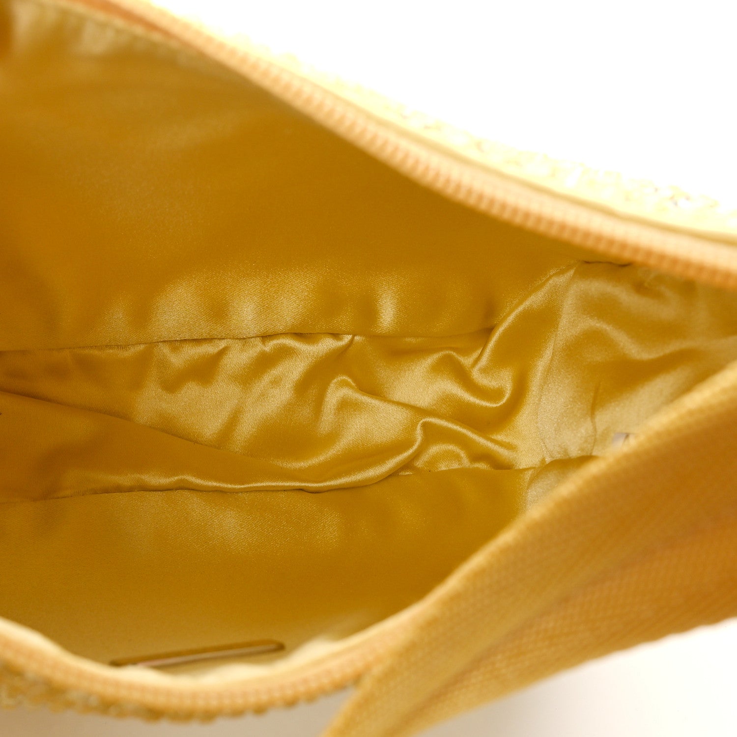 Prada Satin Crystal Mini Re-Edition 2000 Bag Ananas 5 of 9