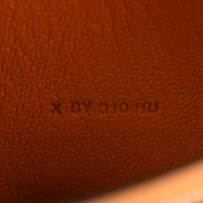 Hermes Chèvre Mysore Bearn Gusset Wallet Jaune Ambre 7 of 13