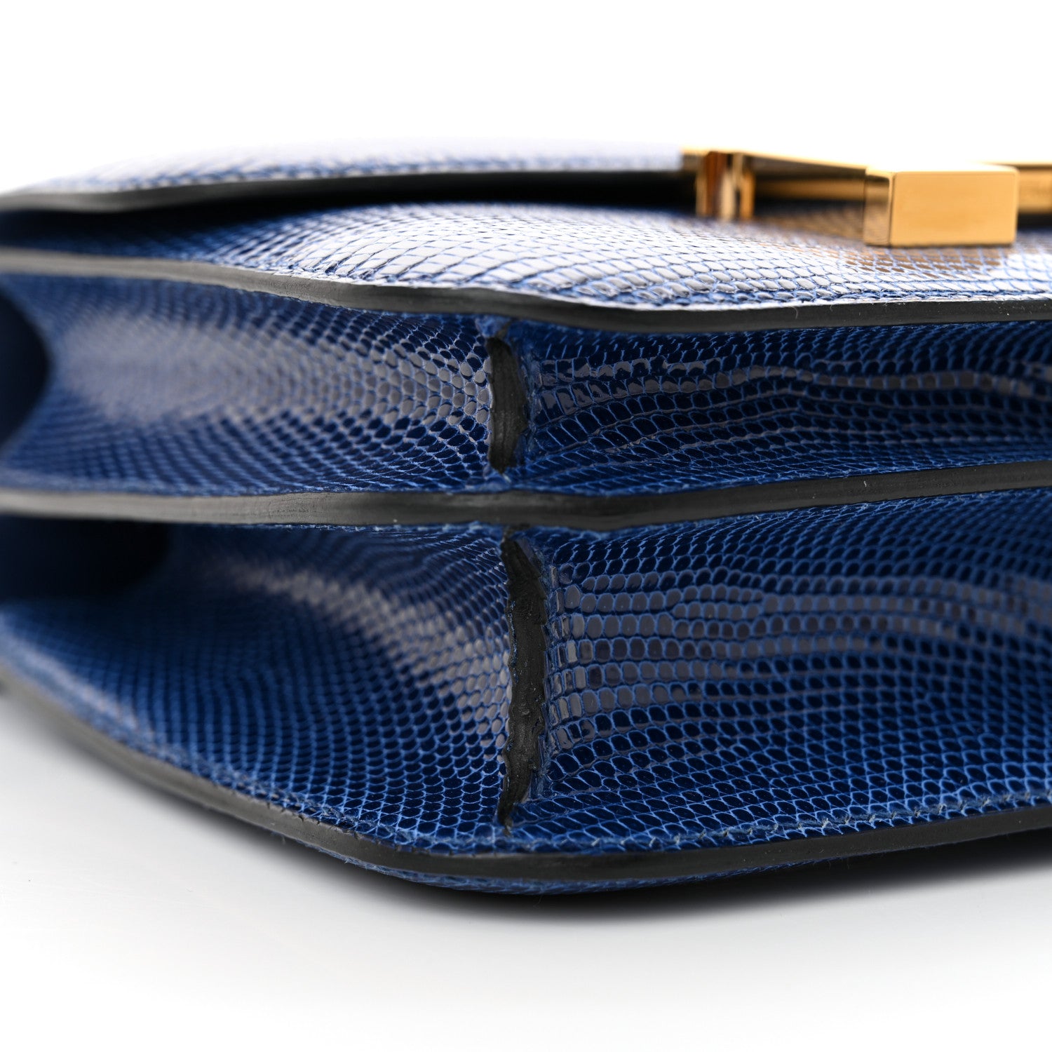 Hermes Lizard Constance 18 Bleu Saphir 9 of 13