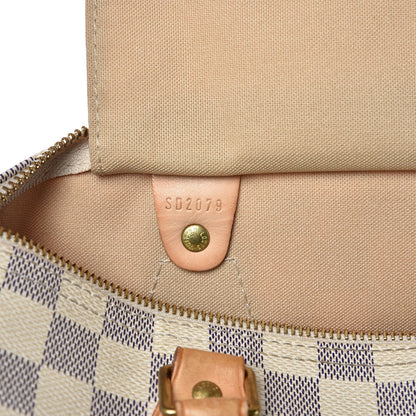 Louis Vuitton Damier Azur Speedy 30 6 of 17