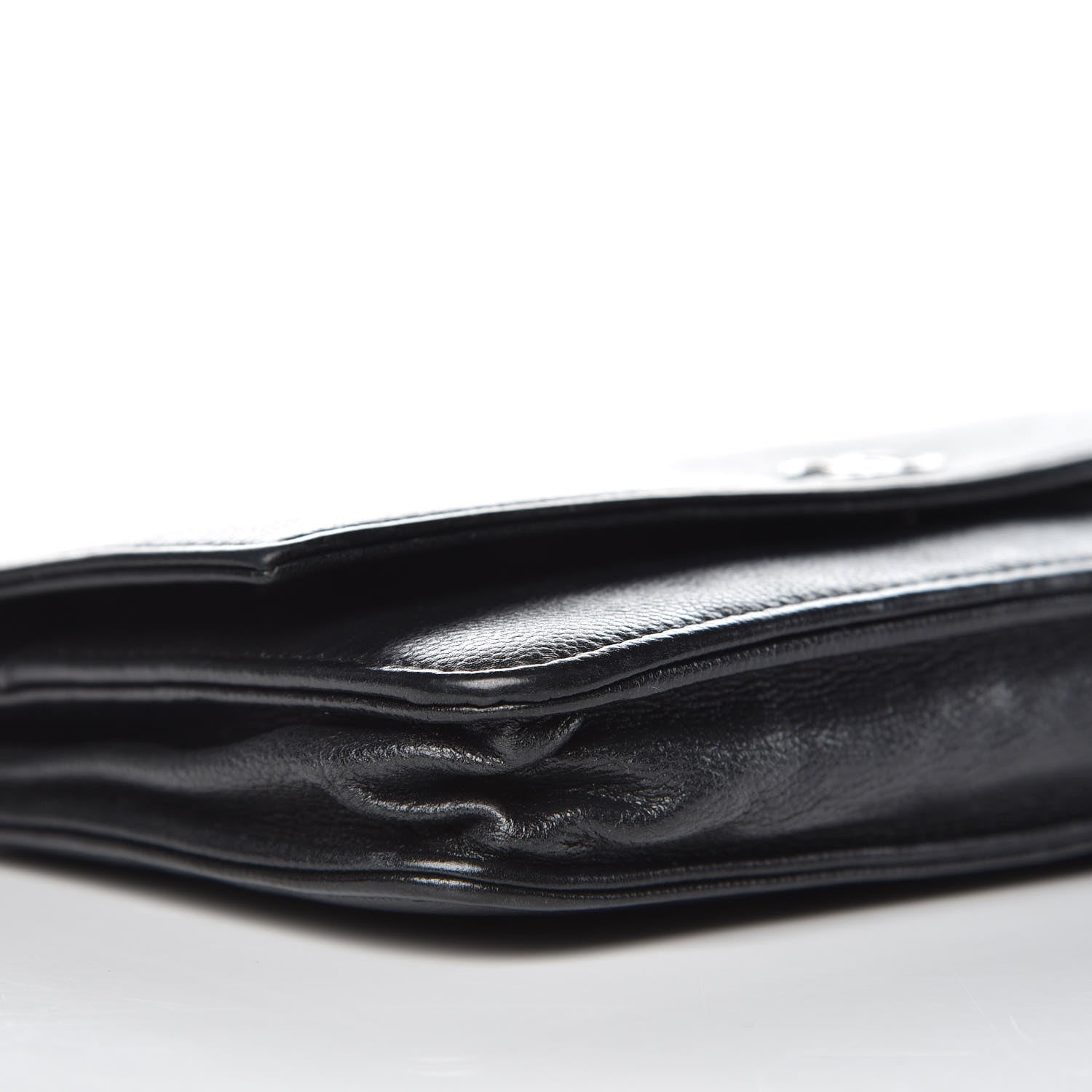 Chanel Caviar Sevruga Wallet On Chain WOC Black 9 of 23