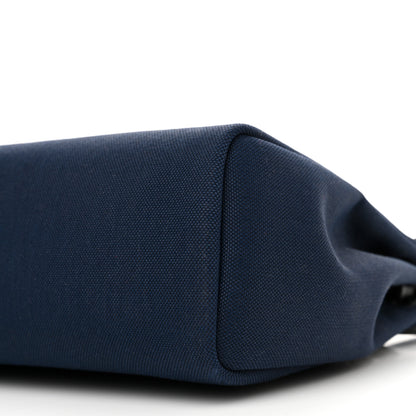 Hermes Military Toile Vache Hunter Herbag Zip Retourne 31 PM Bleu Marine Black 11 of 12